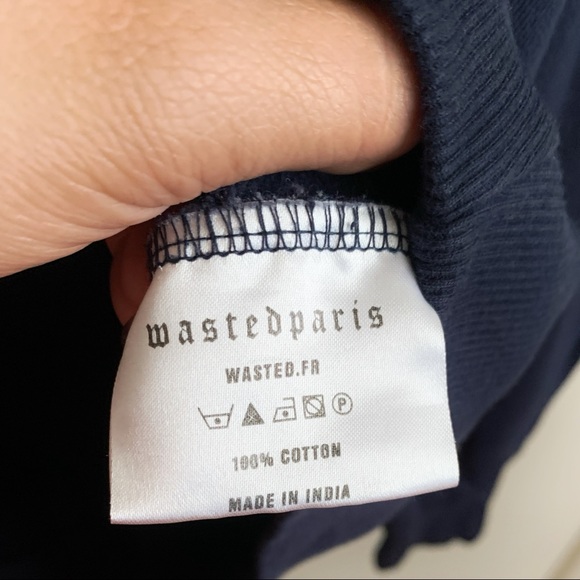 WASTED PARIS | Hoodie Fire Bridge Size L Unisex - Picture 9 of 10